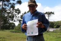 TECPAR - Mário Seichi Nakui, produtor de orgânicos certificado pelo Tecpar, em Piraquara 