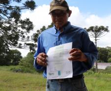 TECPAR - Mário Seichi Nakui, produtor de orgânicos certificado pelo Tecpar, em Piraquara 