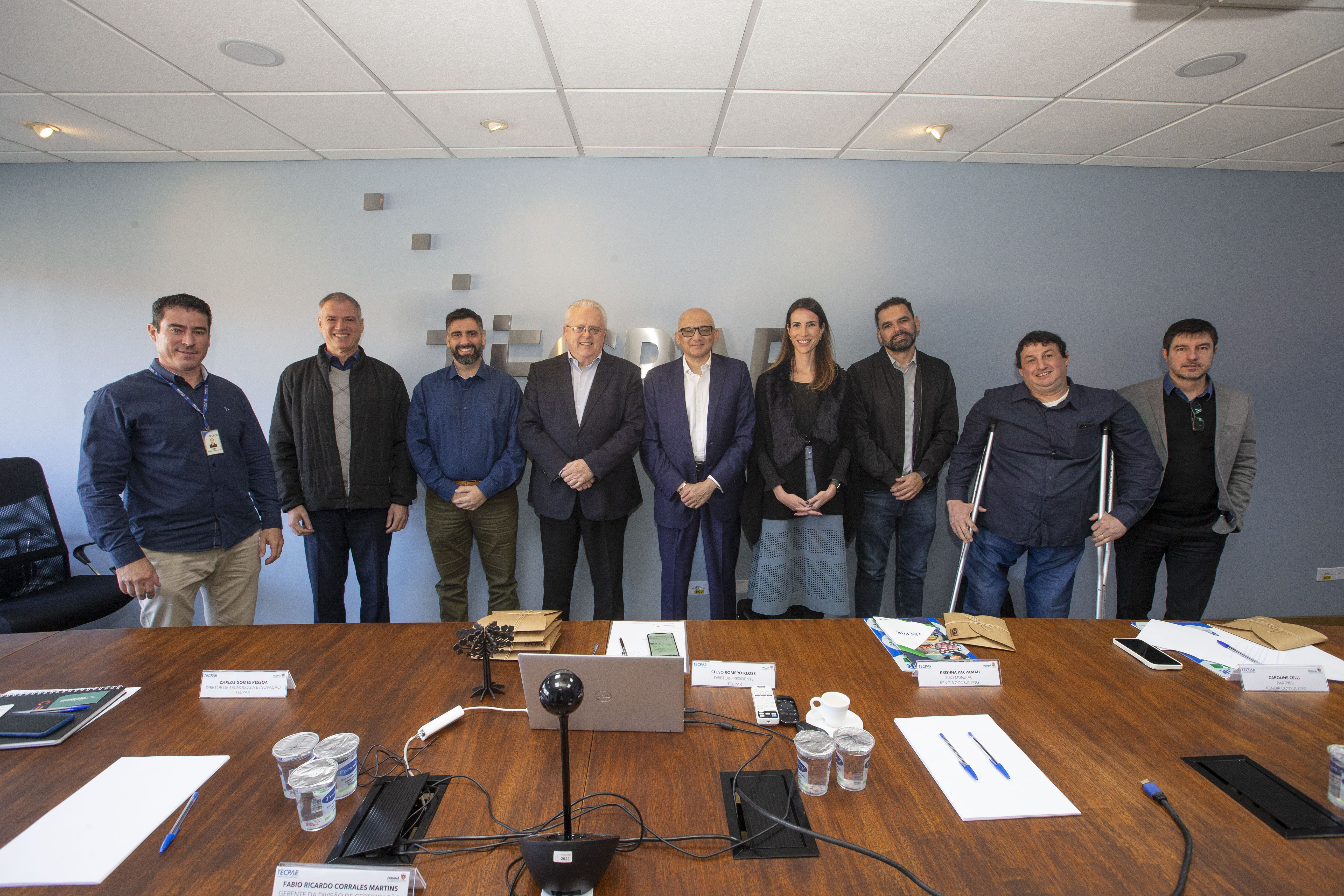Tecpar recebe empresa internacional que promove o desenvolvimento sustentável
