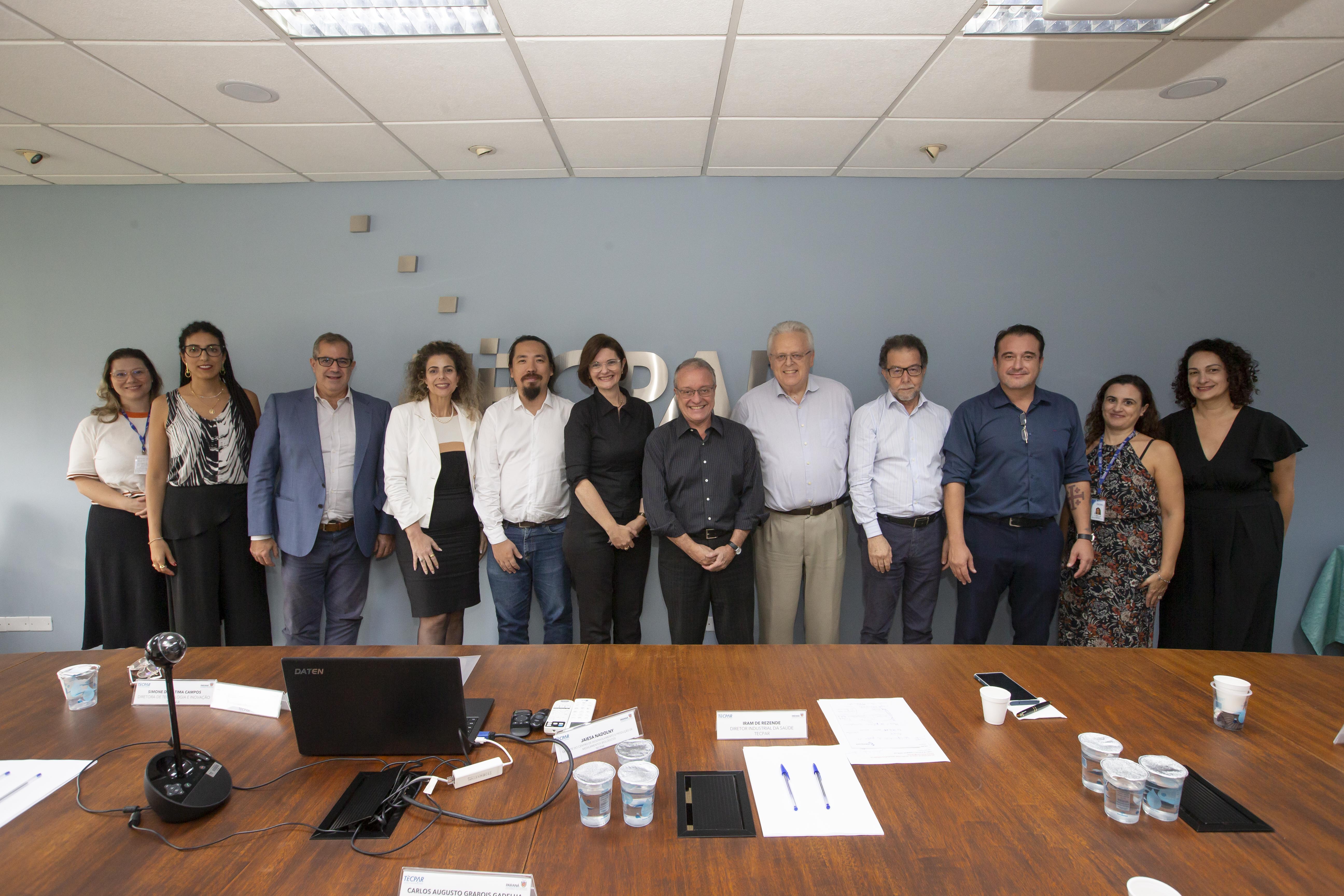 Tecpar apresenta projetos estratégicos ao Ministério da Saúde