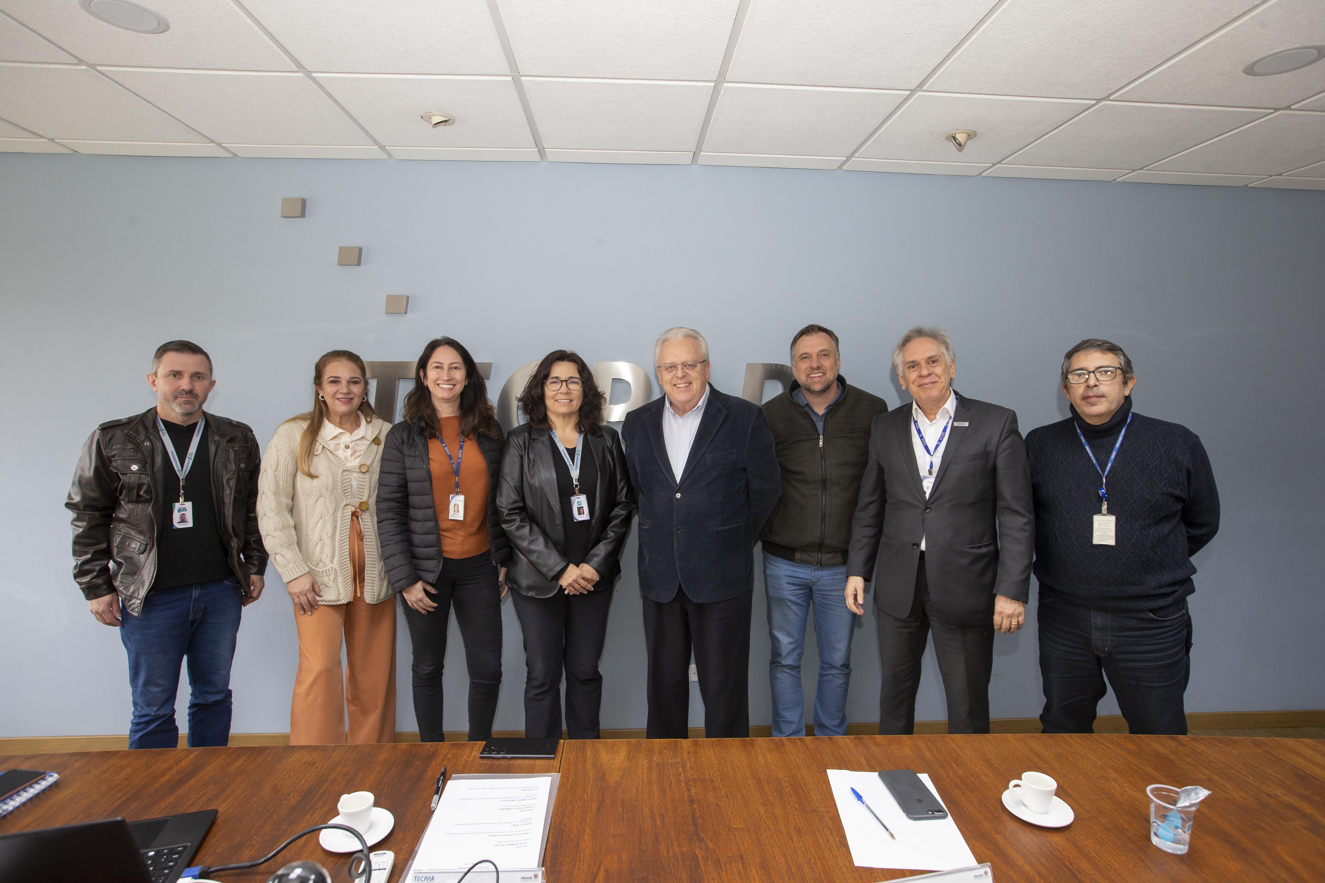 Tecpar recebe visita da nova diretora-presidente do Fundepar