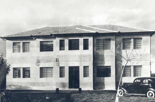 Sede do Laboratório de Análises e Pesquisas - LAP no Juvevê em 1940.