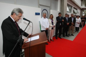 Vice- governadora Cida Borghetti e o diretor presidente da Tecpar Julio Felix,  durante inauguração da sala de Nutriz do Tecpar. - Curitiba/Pr, 01.03.2016 - Foto Jonas Oliveira/AENPr