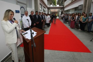 Vice- governadora Cida Borghetti e o diretor presidente da Tecpar Julio Felix,  durante inauguração da sala de Nutriz do Tecpar. - Curitiba/Pr, 01.03.2016 - Foto Jonas Oliveira/AENPr