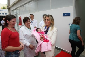 Vice- governadora Cida Borghetti e o diretor presidente da Tecpar Julio Felix,  durante inauguração da sala de Nutriz do Tecpar. - Curitiba/Pr, 01.03.2016 - Foto Jonas Oliveira/AENPr