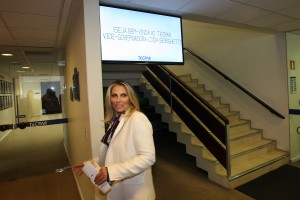 Vice- governadora Cida Borghetti e o diretor presidente da Tecpar Julio Felix,  durante inauguração da sala de Nutriz do Tecpar. - Curitiba/Pr, 01.03.2016 - Foto Jonas Oliveira/AENPr