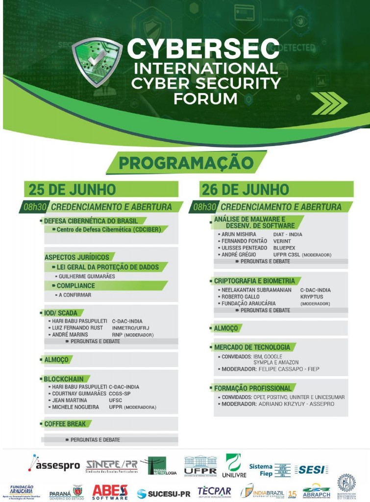 Fórum Segurança Cibernética 2019