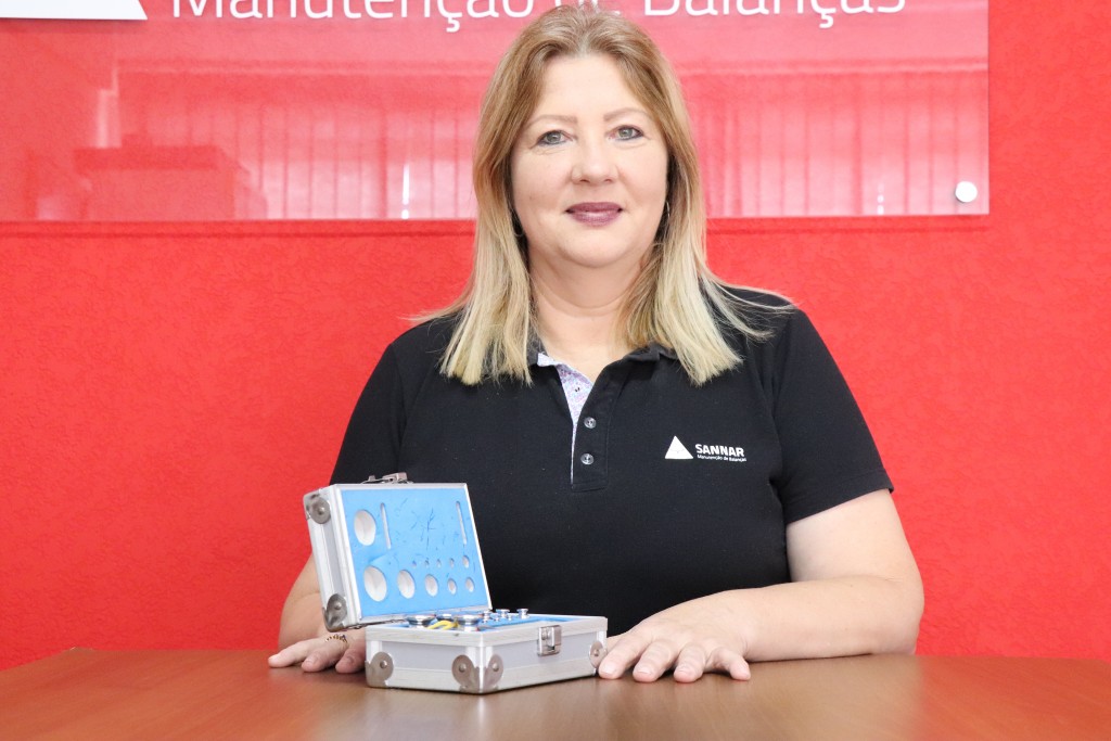 Cristiane Stocco, supervisora financeira da Sannar Balanças. 