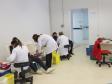 Colaboradores do Parque Tecnológico da Saúde participam da campanha de doação de sangue