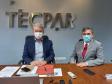 O diretor-presidente do Tecpar, Jorge Callado, recebeu nesta quinta-feira (17), o secretário de Inovação, Aceleração Econômica, Turismo e Comunicação de Maringá, Marcos Cordiolli, 