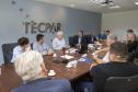 Tecpar recebe comitiva da Prefeitura de Araucária para parceria sobre parque tecnológico