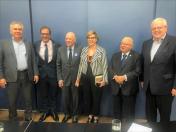 Comitiva do Tecpar realiza visita institucional em  Brasília 