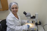Laboratório microscopia - pesquisa sobre sujidades