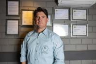 Fabiano Gomes, um dos proprietários da Fazenda Pau Furado