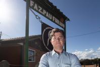 Fabiano Gomes, um dos proprietários da Fazenda Pau Furado