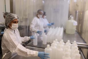 Tecpar começa a produzir álcool antisséptico para o Governo do Estado