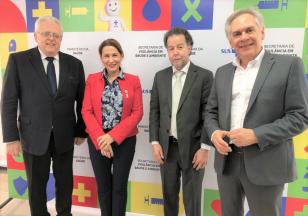 Comitiva do Tecpar realiza visita institucional em  Brasília 