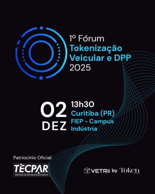 Paraná recebe primeiro evento de tokenização de veículos do Brasil