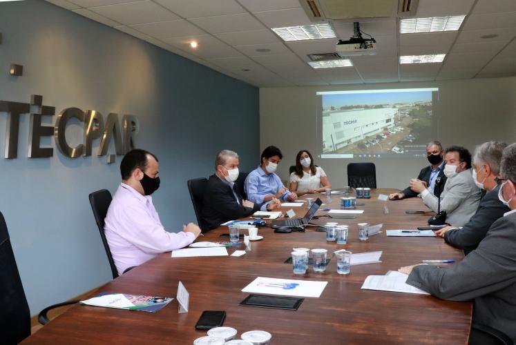 Reunião com secretário de Planejamento