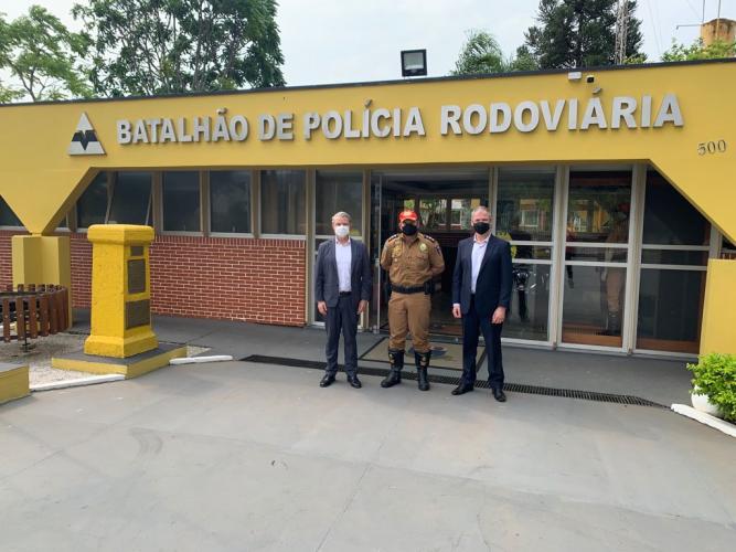 Tecpar apresenta certificação ISO 39001 à Polícia Rodoviária Estadual