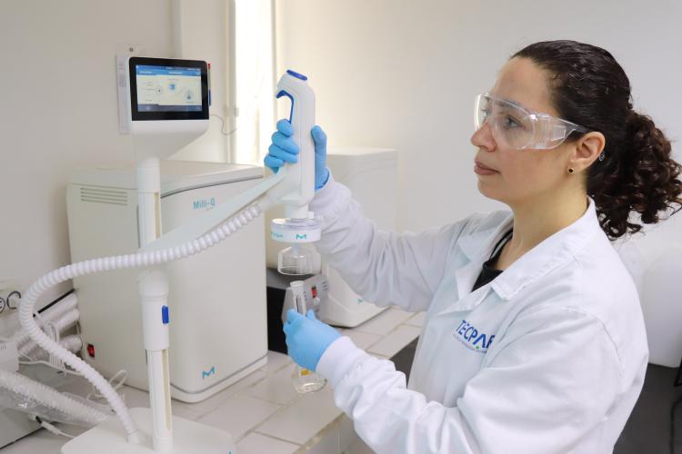 Laboratório de análise de água