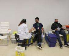 Colaboradores do Parque Tecnológico da Saúde participam da campanha de doação de sangue