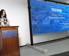 Gerente do Centro de Desenvolvimento e Produção de Medicamentos Biológicos do Tecpar, Jaiesa Zych Nadolny. 