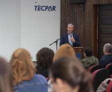 Tecpar recebe participantes do “Roadmap Biotecnologia 2031” em visita técnica pelo Parque Tecnológico da Saúde