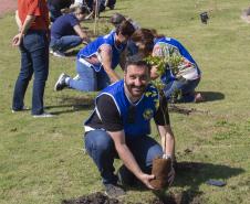 Empresas do Parque Tecnológico da Saúde plantam árvores em alusão ao Dia da Árvore