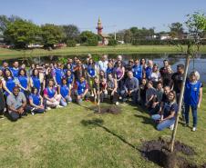 Empresas do Parque Tecnológico da Saúde plantam árvores em alusão ao Dia da Árvore