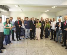 Tecpar sedia, no câmpus Araucária, reunião do AvançAraucária