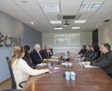 Tecpar recebe visita da nova diretora-presidente do Fundepar 