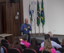 Tecpar realiza palestra sobre ações para proteção da mulher contra a violência