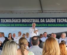 Evento marca início oficial das obras do Parque Tecnológico do Tecpar em Maringá