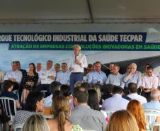 Evento marca início oficial das obras do Parque Tecnológico do Tecpar em Maringá