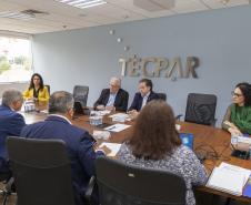 Tecpar recebe comitiva da OPAS