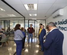 Tecpar recebe comitiva da OPAS
