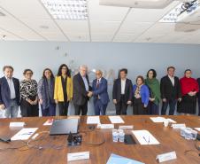 Tecpar recebe comitiva da OPAS