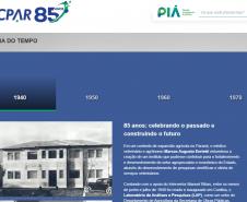 Hotsite 85 anos