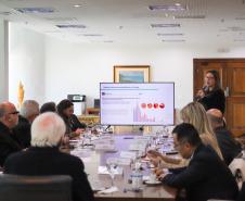 Reunião com governador em exercício e Sinovac