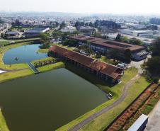 Lago criado no Tecpar há dez anos contribui para escoamento da bacia do Rio Barigui