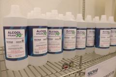 Tecpar começa a produzir álcool antisséptico para o Governo do Estado