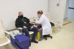 Colaboradores do Parque Tecnológico da Saúde participam da campanha de doação de sangue