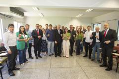 Tecpar sedia, no câmpus Araucária, reunião do AvançAraucária