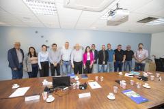 Tecpar recebe comitiva da Prefeitura de Araucária para parceria sobre parque tecnológico