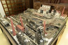 Maquete da Usina de Aproveitamento do Xisto Pirobetuminoso