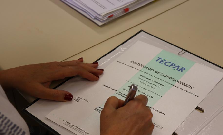 Tecpar faz primeira certificação de segurança viária de São Paulo