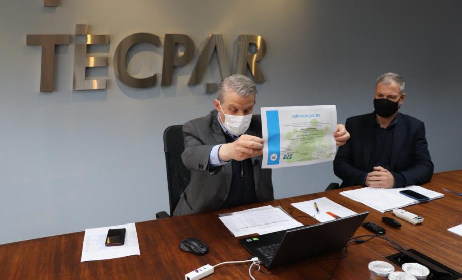 Tecpar certifica empresa comprometida com desenvolvimento sustentável