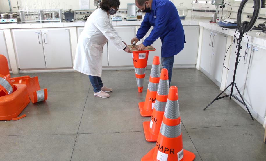 Ensaios desenvolvidos pelo Tecpar reforçam a segurança no trânsito