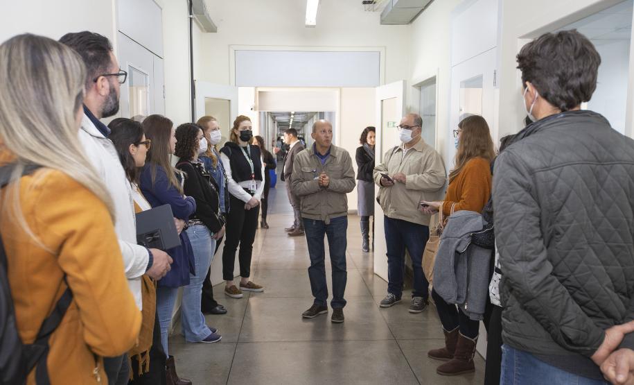 Tecpar recebe participantes do “Roadmap Biotecnologia 2031” em visita técnica pelo Parque Tecnológico da Saúde